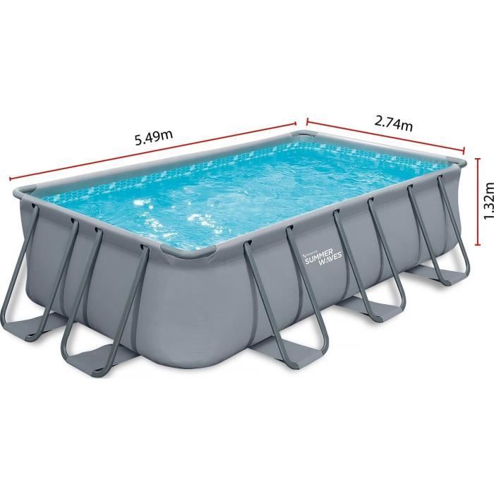 Piscina Tubular LUDO 4 - 5,49 x 2,74 x 1,32 m