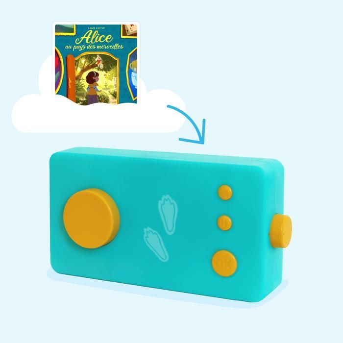 Lunii - 3 Livres audio interactifs - Pack les héros Lunii 40 histoires pour les enfants de 5 à 8 ans - 5h08 d'écoute sur la...