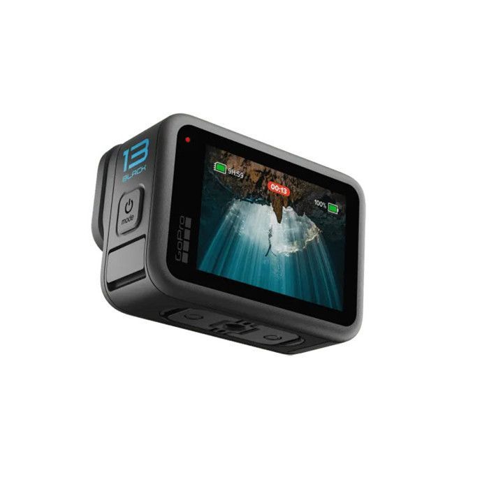 Actionkamera – GoPro – HERO 13 Black – Wasserdicht – 5,3K60-Video – Kompatibel mit HB-Objektiven