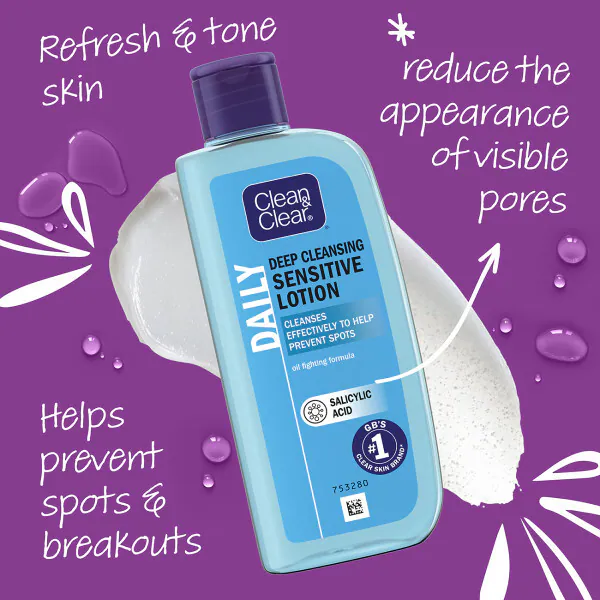 Clean & Clear Sensitive -puhdistusvoide 200 ml