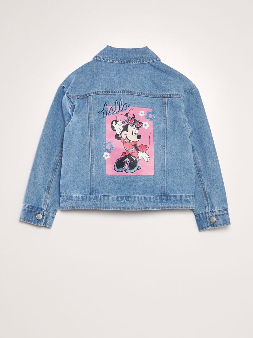 Jaqueta jeans 'Minnie' - AZUL