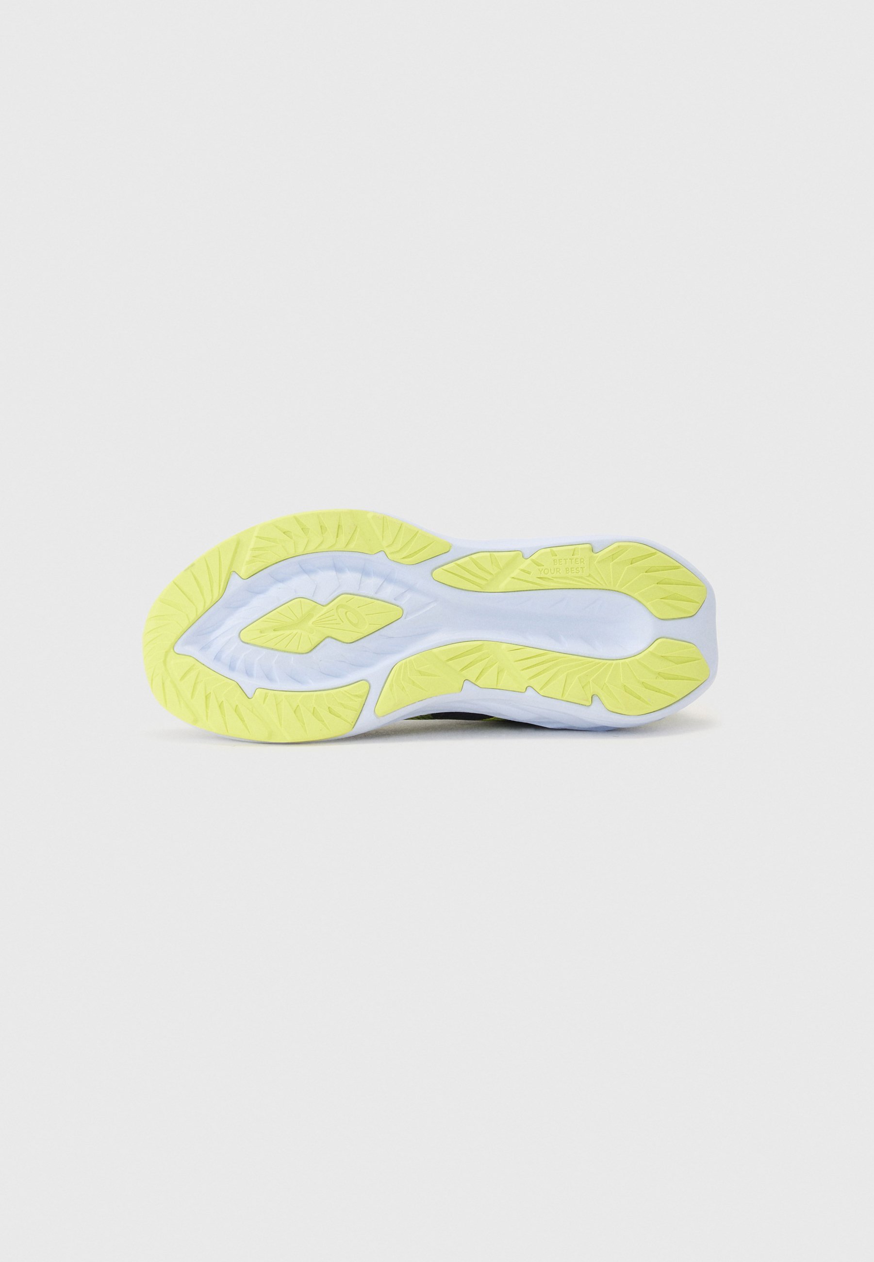 ASICS NOVABLAST 5 UNISEX - Hardloopschoenen voor op de weg - zwart/citroen