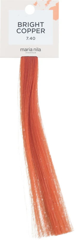 Máscara nutritiva suave Maria Nila Colour Refresh Bright Copper sem pigmentos de cor permanentes.