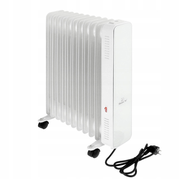 Grzejnik olejowy OSLO 2500W White WiFi TIMER eco Mission Air