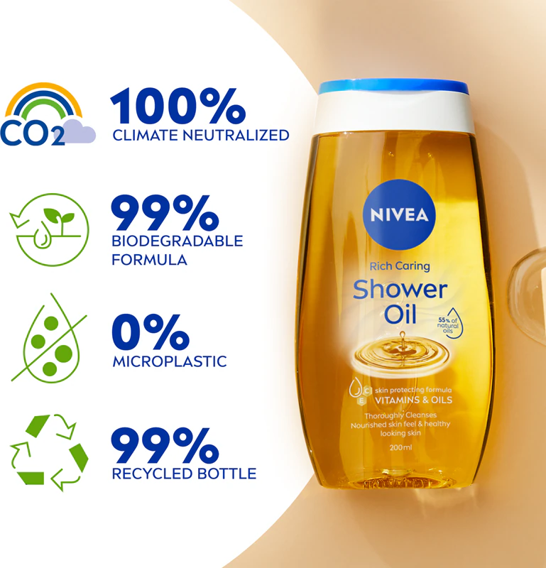 Óleo de Banho Nutritivo NIVEA Rich Care