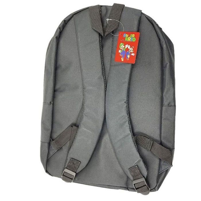 Mochila infantil - NINTENDO - Super Mario Bros Peach - Negro/Rojo - Correas acolchadas para los hombros - Diseño de Peach