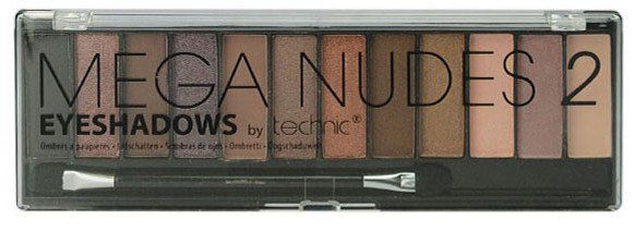 Mega Nudes 2 acu ēnu palete Acu ēnu paletes un grims