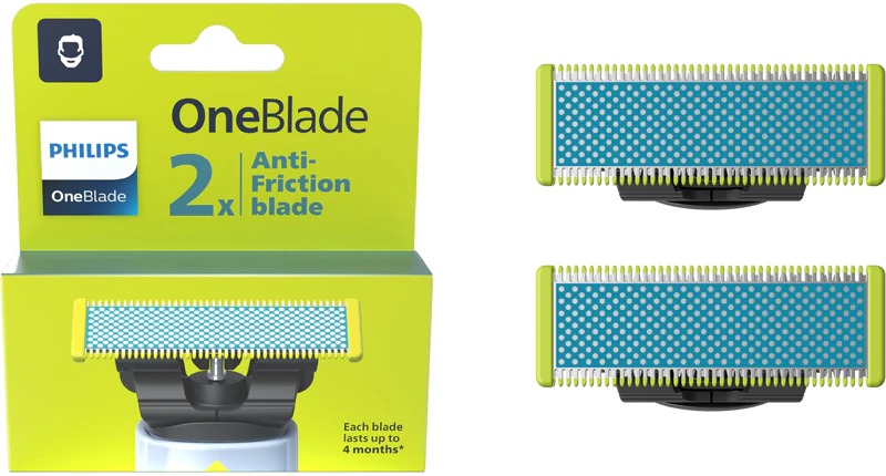 Lâminas de reposição Philips OneBlade Antifricção QP225/50