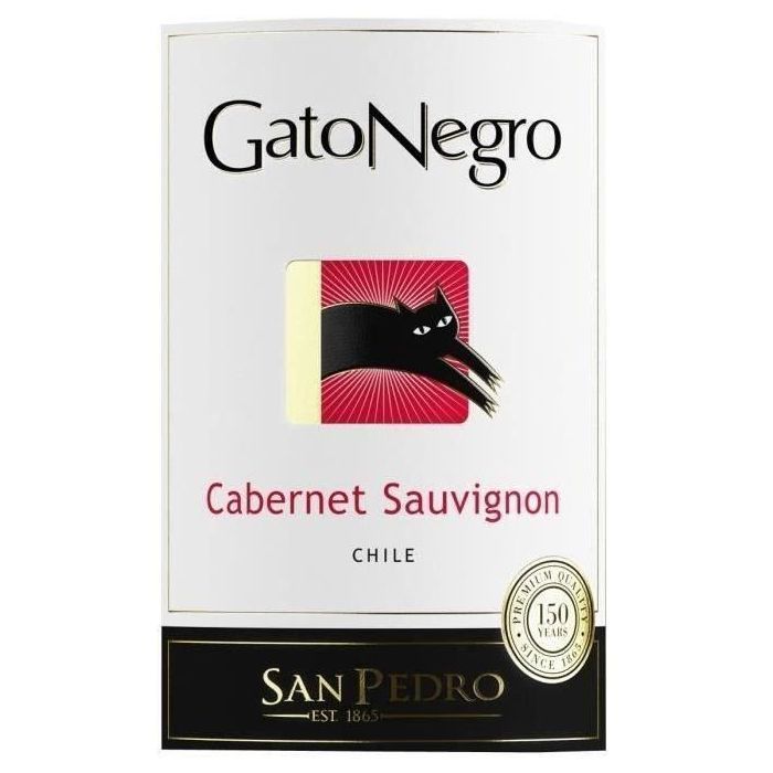 Gato Negro Cabernet Sauvignon, vino rosso cileno 2024