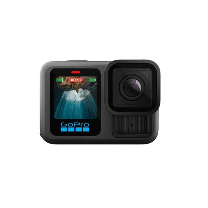 Actionkamera – GoPro – HERO 13 Black – Wasserdicht bis 10 m – 5,3K – Erweiterte Stabilisierung