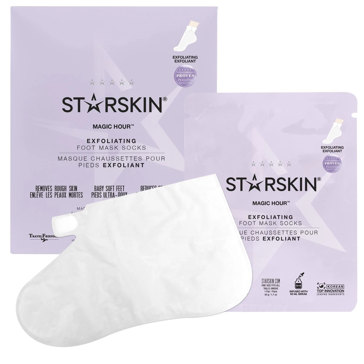 Essentials MAGIC HOUR™ Exfoliating Foot Mask Socks - Esfoliante Piedi