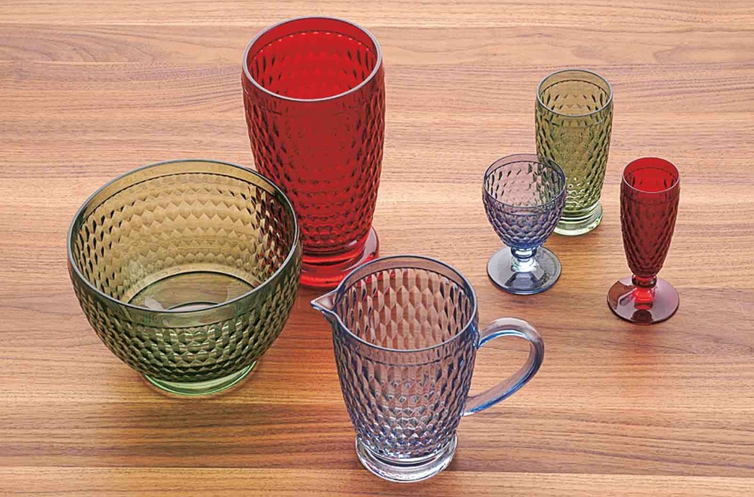 Villeroy & Boch ūdens glāze, sarkana, Bostonas krāsa - 1 gab.