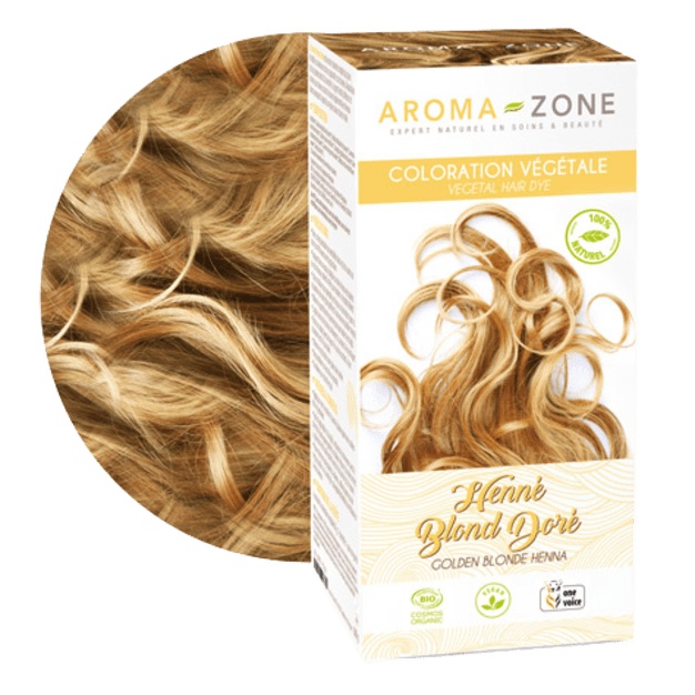 Bio-Henna in Goldblond – pflanzliche Haarfarbe
