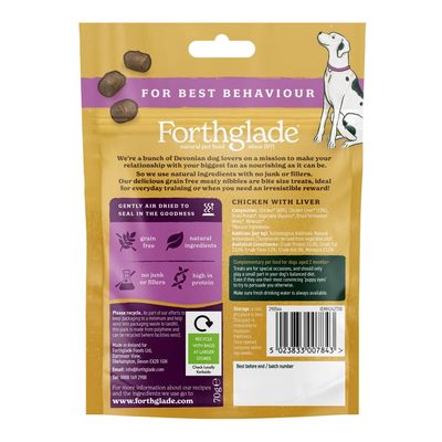 Bocadillos carnosos Forthglade - Pollo con hígado