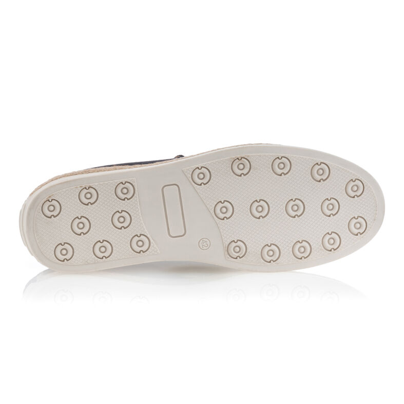 Mocasines/zapatos náuticos azules para hombre