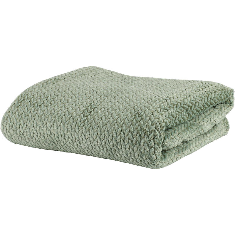 Vloerkleed voor thuis, 150x200 cm, flanellen fleece, groen