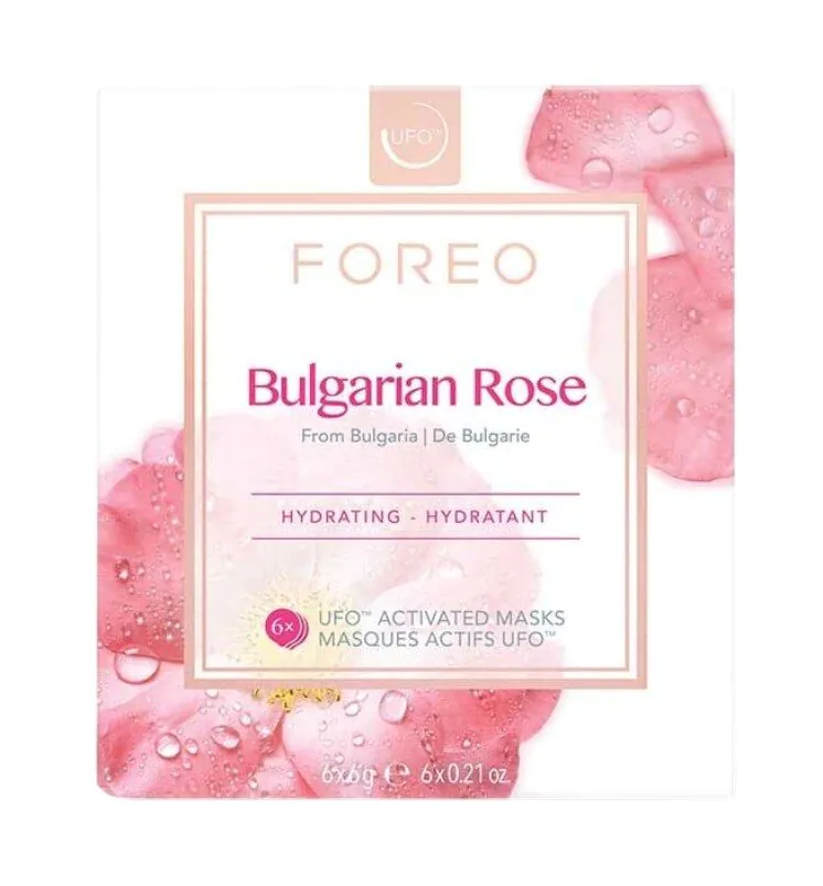 Foreo Ufo Bulgarian Rose Nawilżająca maska do twarzy