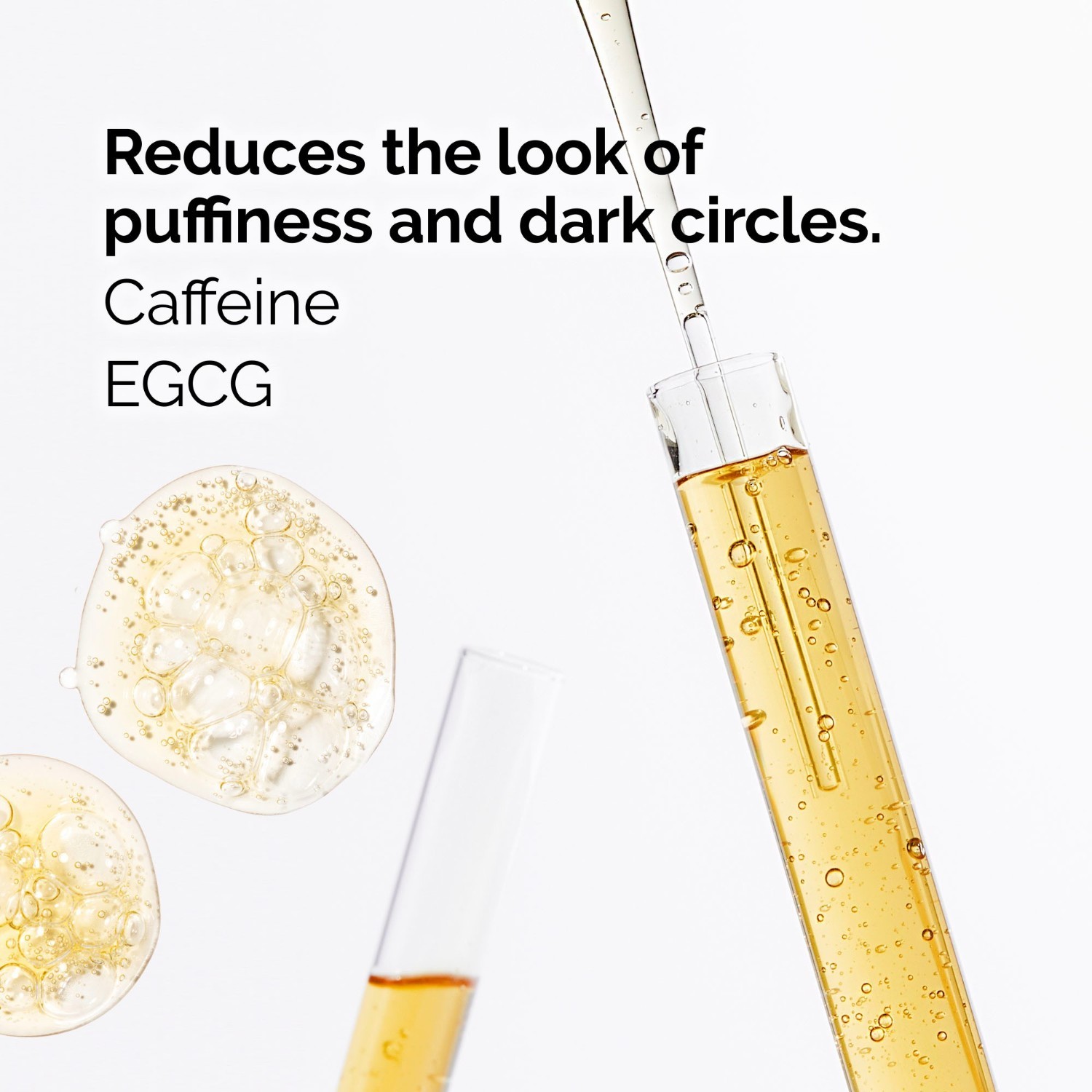 „The Ordinary“ paakių serumas nuo spuogų, tirpalas su 5 % kofeino ir EGCG – 30 ml