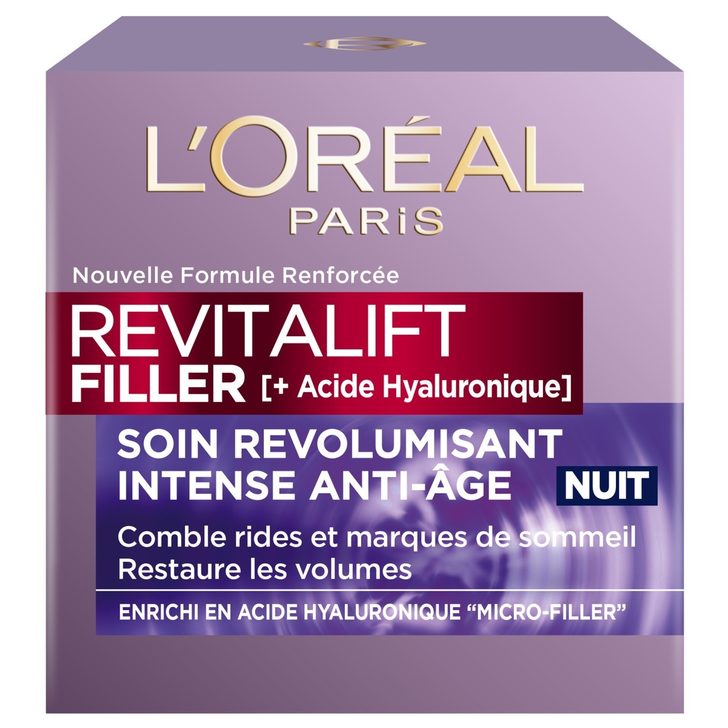 L’Oréal Paris Filler Soin Nuit Revolumisant Anti-rides