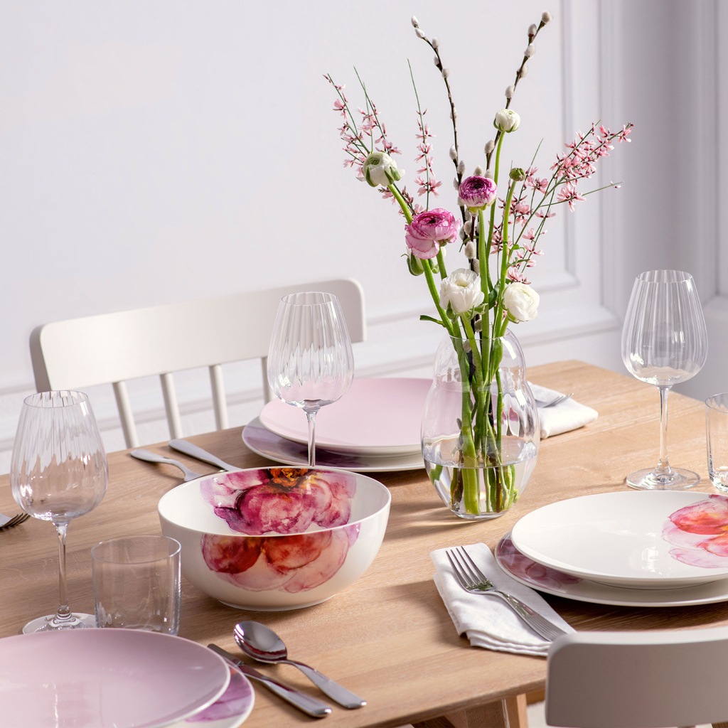 Villeroy & Boch kulatá salátová mísa Rose Garden - 1 kus