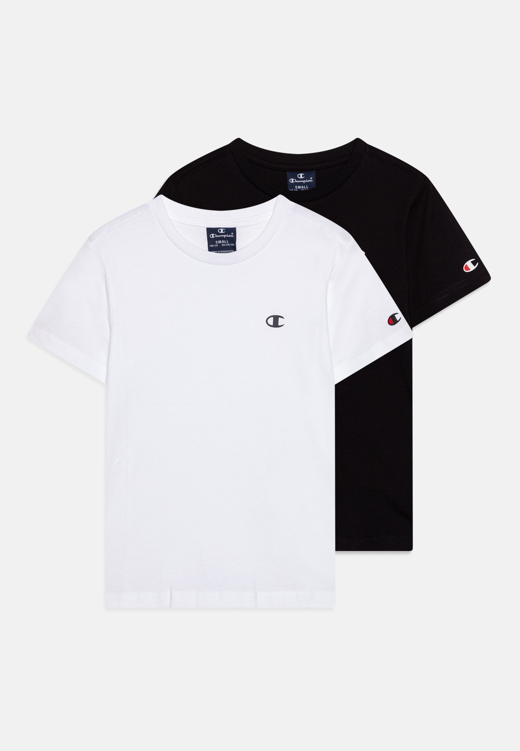 Champion ICONS CREWNECK UNISEX 2-PACK - Basic T-shirt - wit