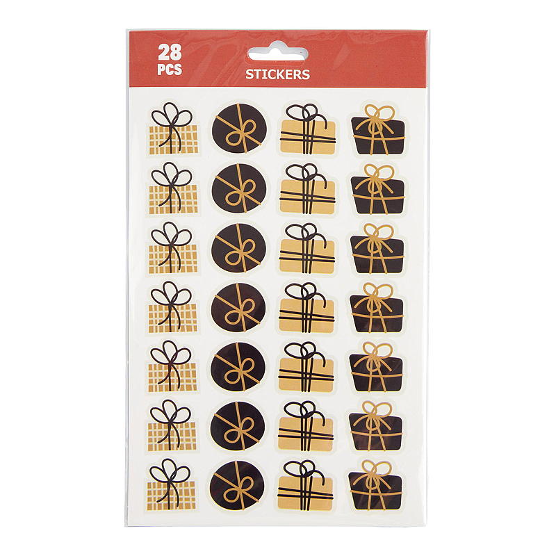 Pegatinas navideñas para el hogar (2 hojas)