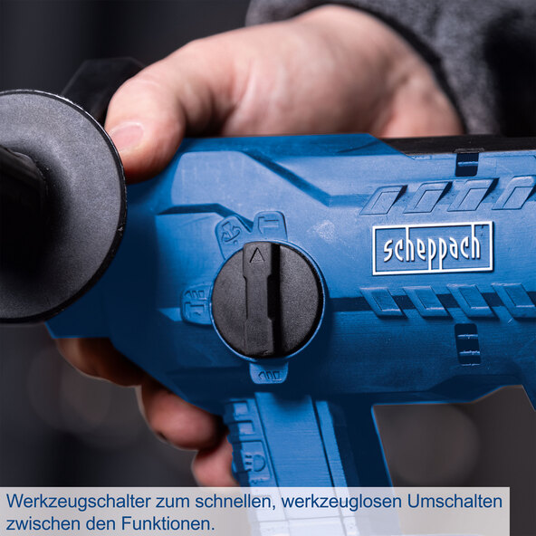 BC-RHD230-X brushless cordless hammer drill, including battery and charger