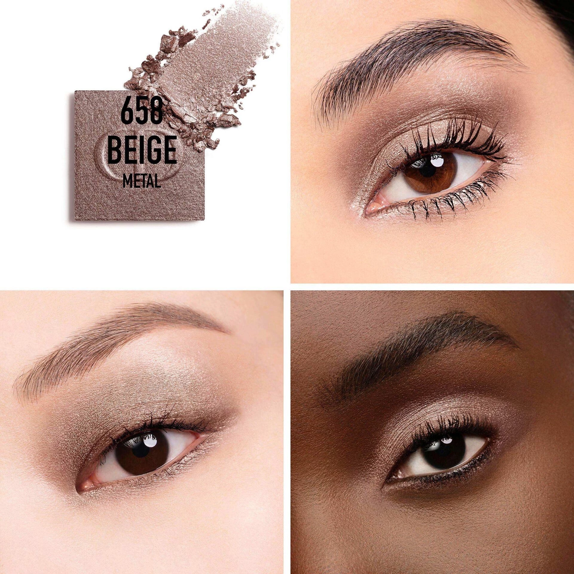 Diorshow Mono Couleur intenzív színű és tartós szemhéjfesték 658 Beige Mitzah - DIOR