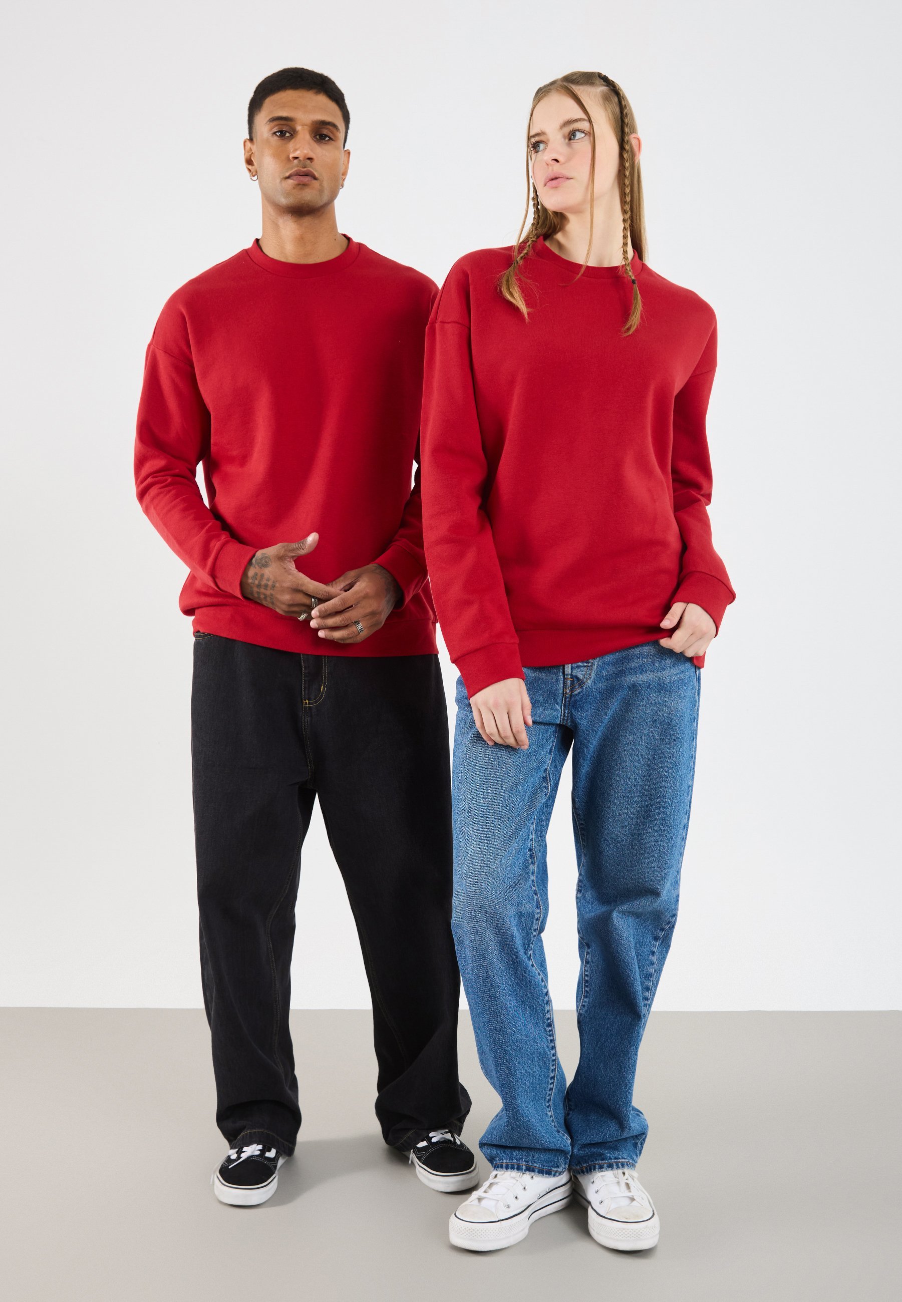 YOURTURN UNISEX - Sweatshirt - rood