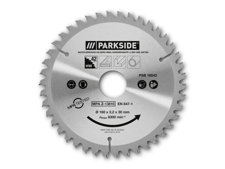 PARKSIDE®-pyörösahanterä