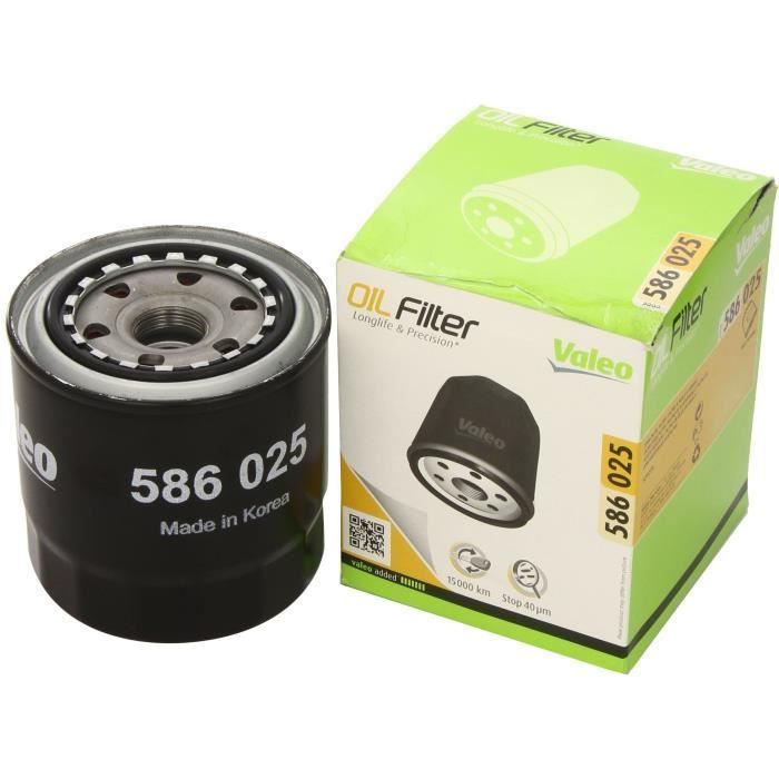 Filtro de aceite - VALEO - 586025 - FLT HUI TOYO COROLLA IX 2.0 D-4D
