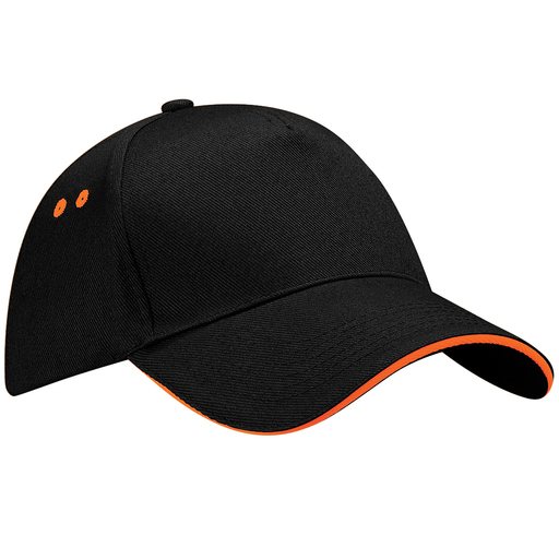  Gorra/visera Deportiva Beechfield Ultimate Sandwich 100% Algodón.