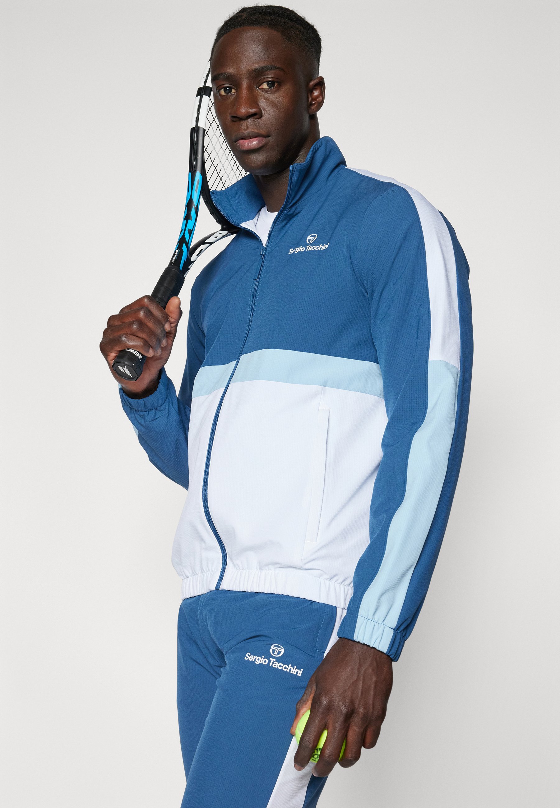 Sergio Tacchini ALATA TRACKSUIT SET - Trainingspak - Ensigne blauw/blauwe bel
