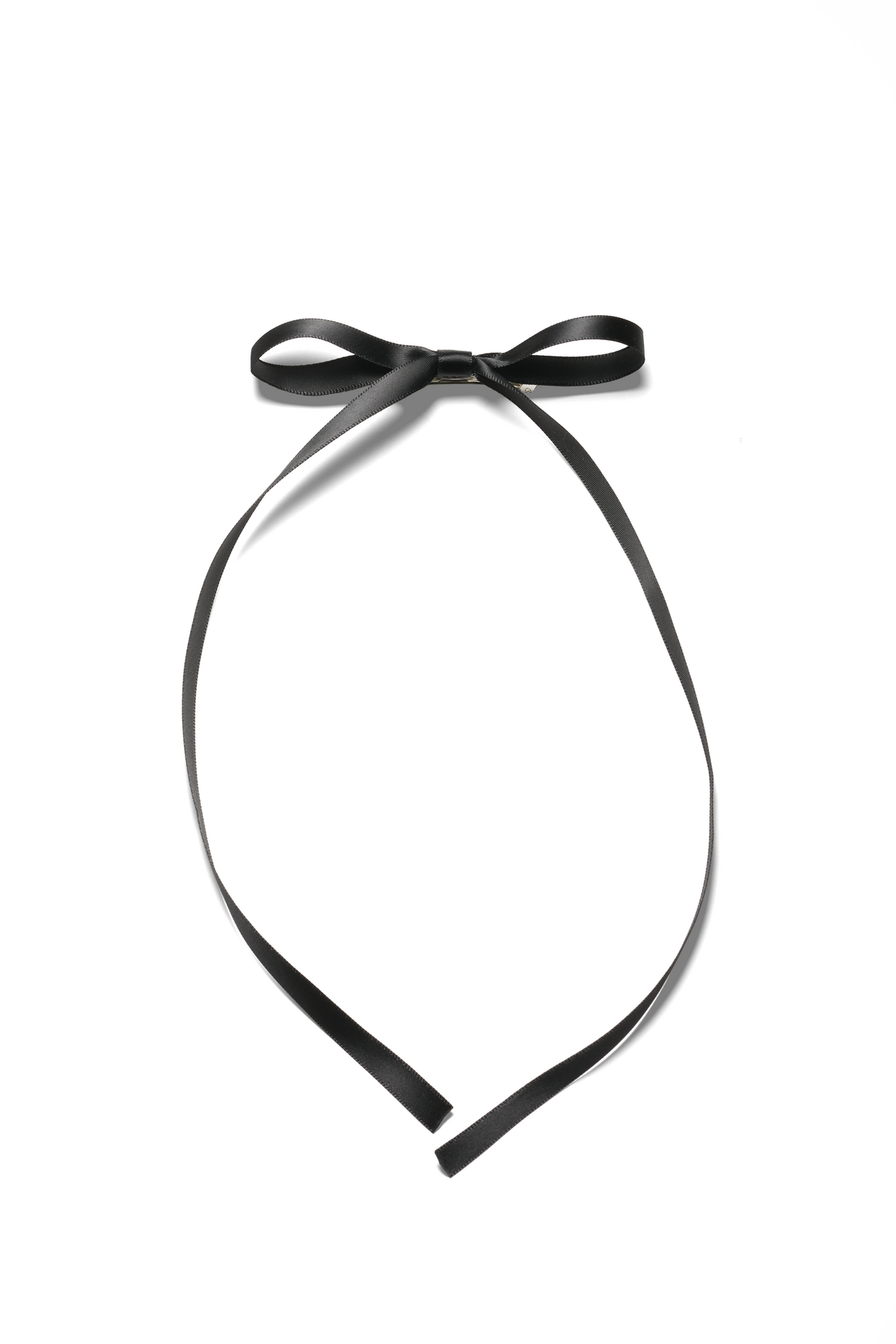 Mini šnala za kosu s mašnom Black Beauty