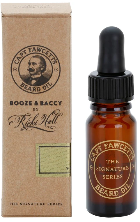 Óleo para barba do Capitão Fawcett Ricki Hall