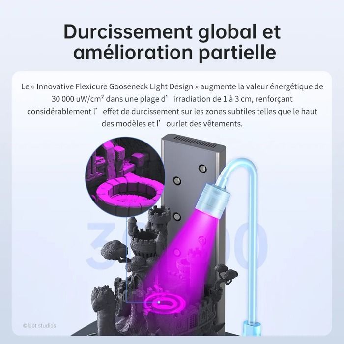 Wash and Cure 3 - ANYCUBIC - 4L - Durcissement UV - Imprimante 3D LCD - Capacité améliorée