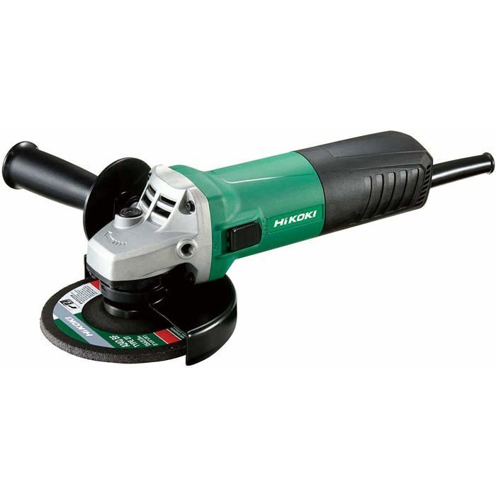 Hitachi - Amoladora angular de 125 mm y 730 W con arranque suave y función anti-reinicio - G13SR4YGZ