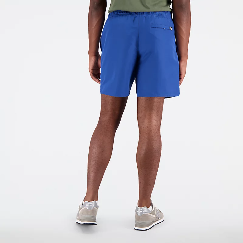 Pantaloni scurți Essentials Reimagined Woven pentru bărbați - ATLANTIC BLUE