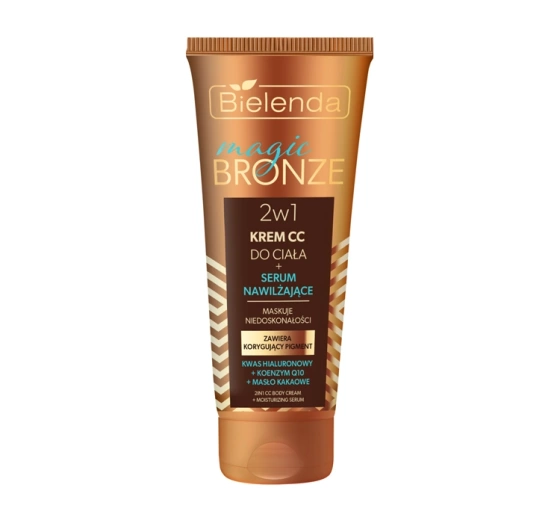 Bielenda Magic Bronze krem CC do ciała   serum nawilżające 2w1 150 ml