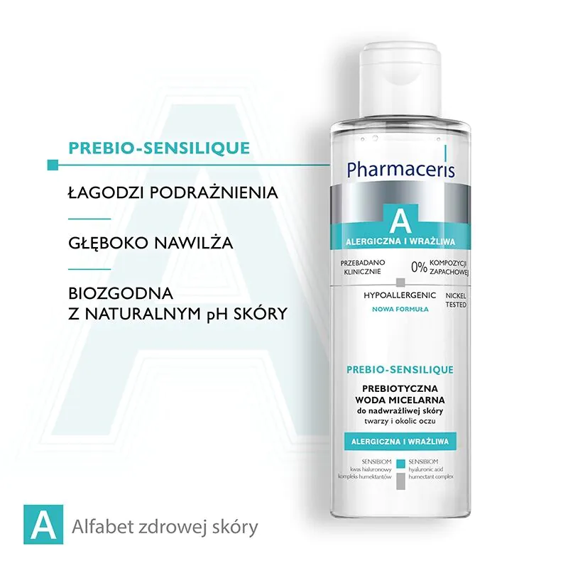 Pharmaceris A Prebio-Sensilique Prebiotyczna woda micelarna do skóry ekstremalnie wrażliwej