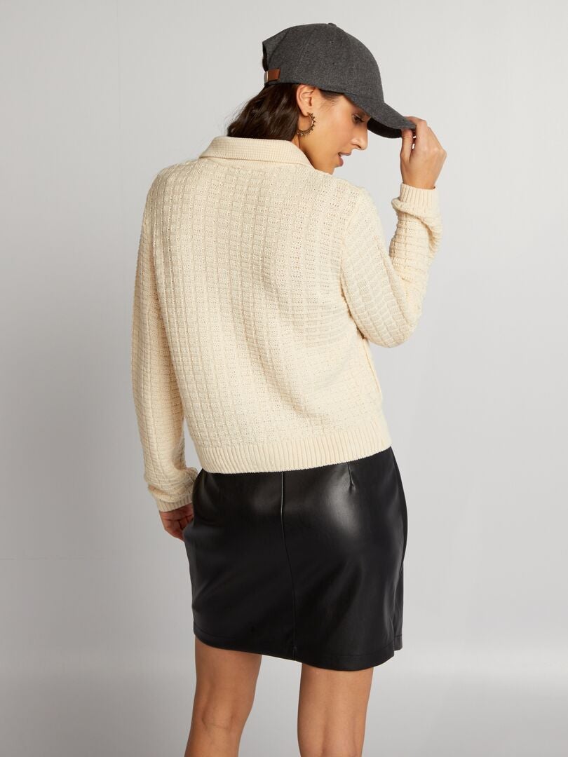 Coltrui-vest - BEIGE