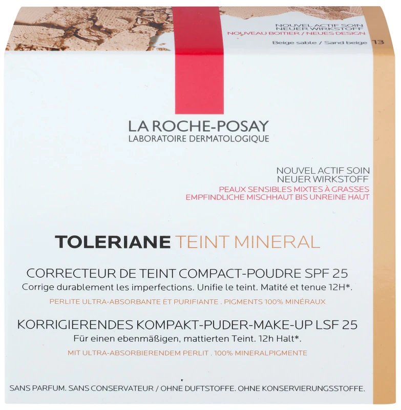 Base em Pó Mineral La Roche-Posay Toleriane Teint FPS 25