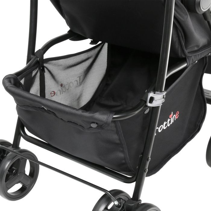 TROTTINE Compact and Comfortable Stroller for Newborns up to 22kg - MEMPHIS Nami Grey