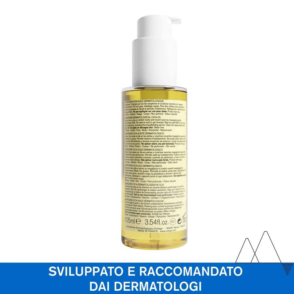 BARIÉDERM Olio Dermatologico - Olio elasticizzante antismagliature
