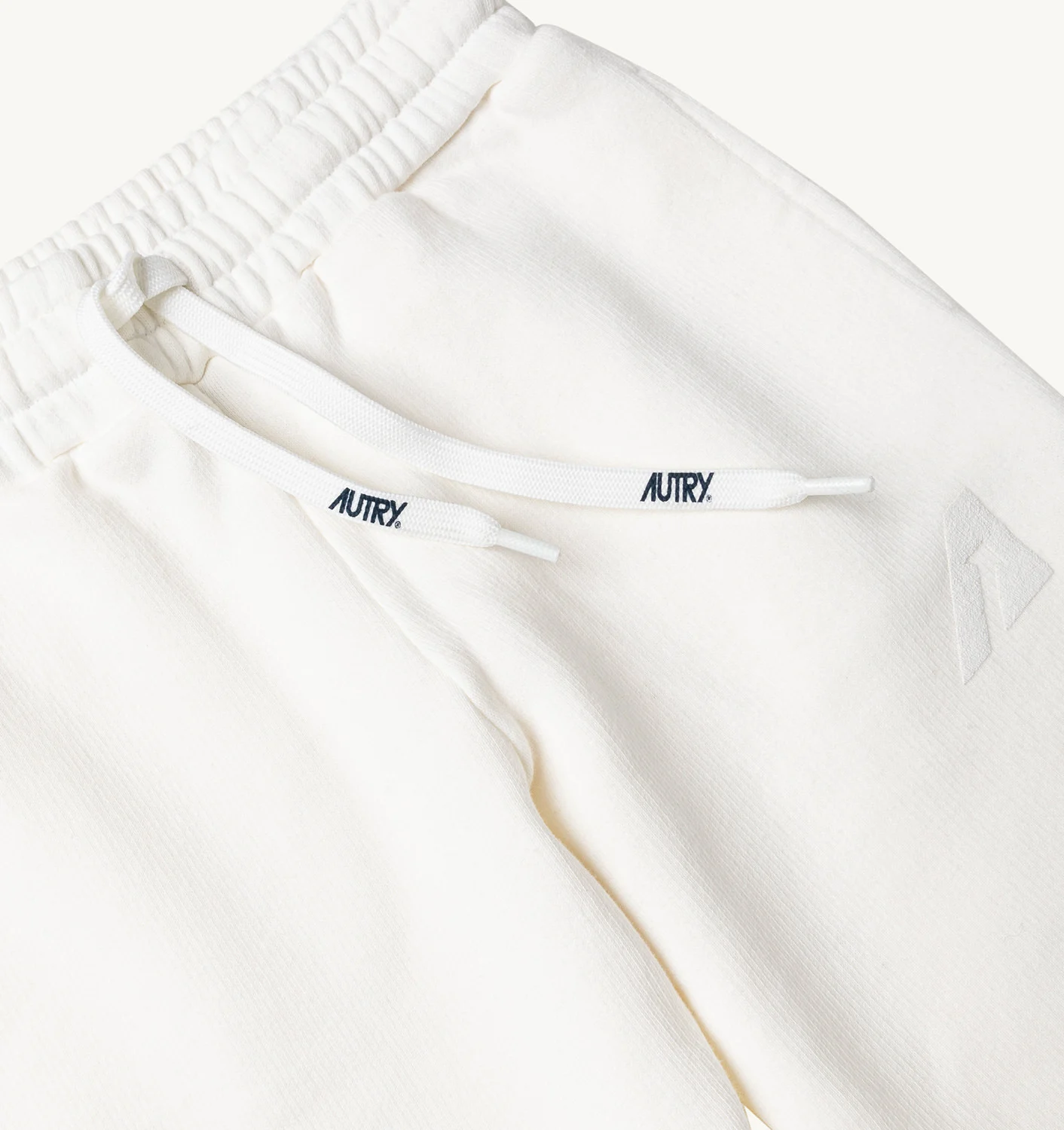 PANTALONI ALBI DIN JERSEY DE BUMBAC PENTRU COPII