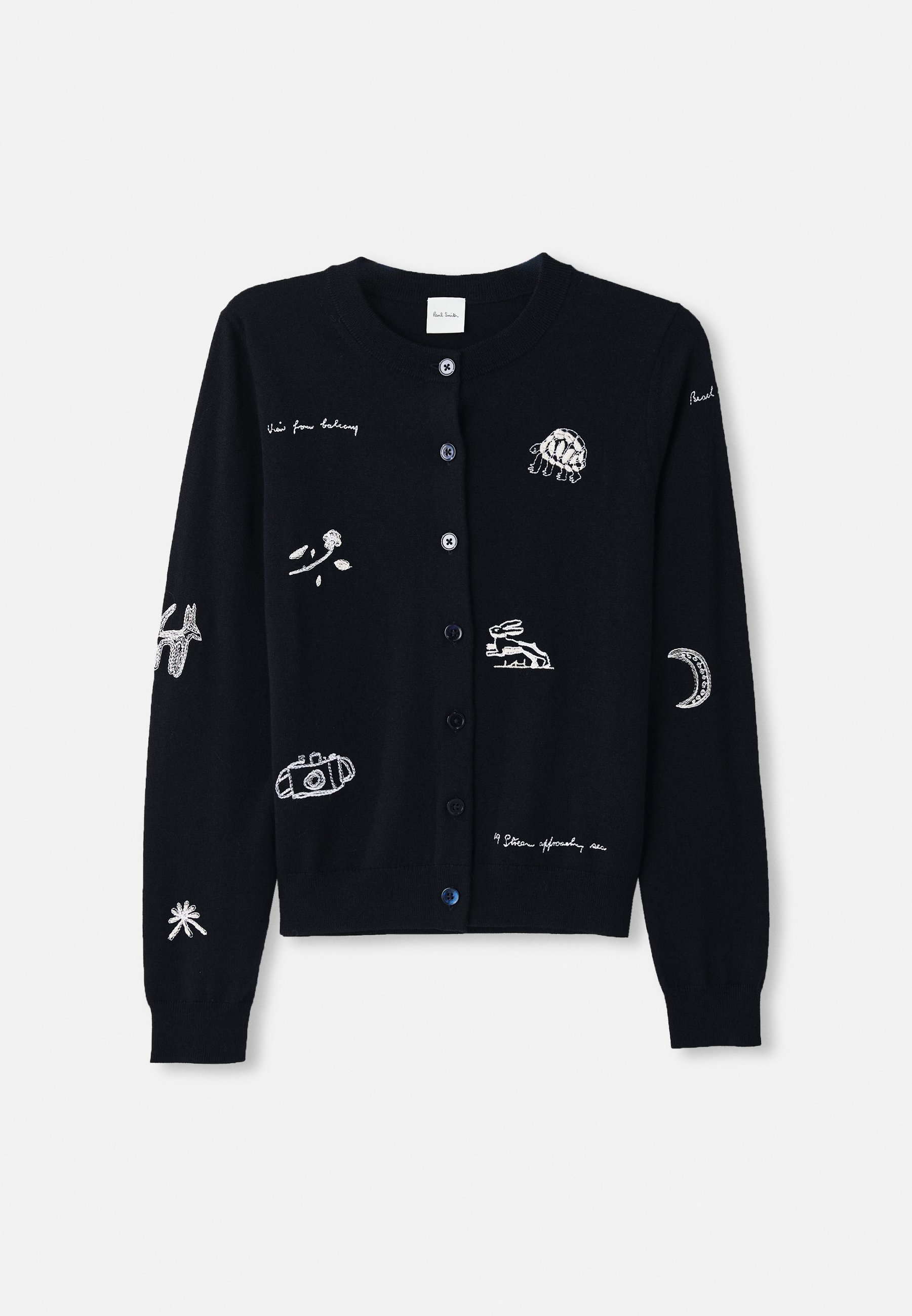 Cardigan da donna Paul Smith con bottoni - blu