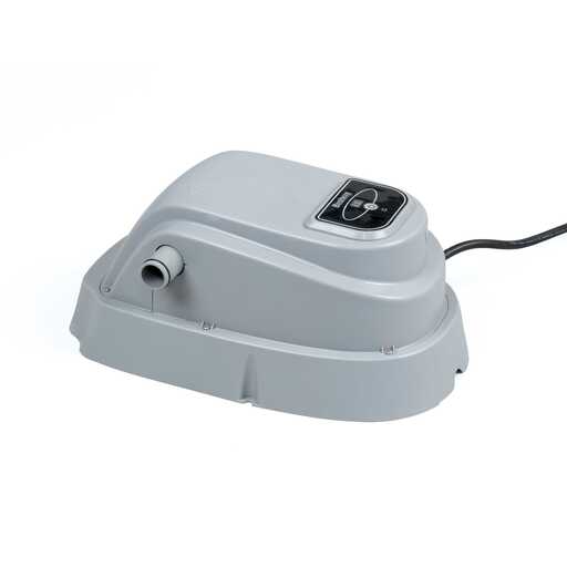 Aquecedor de água elétrico Bestway para piscinas, volume máximo de 17,035 litros