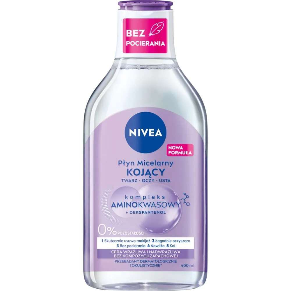 Nivea Visage Pielęgnujący płyn micelarny do skóry wrażliwej i Nadwrażliwej