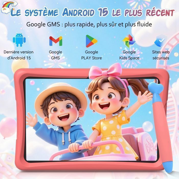 Tablette tactile enfant 10,1