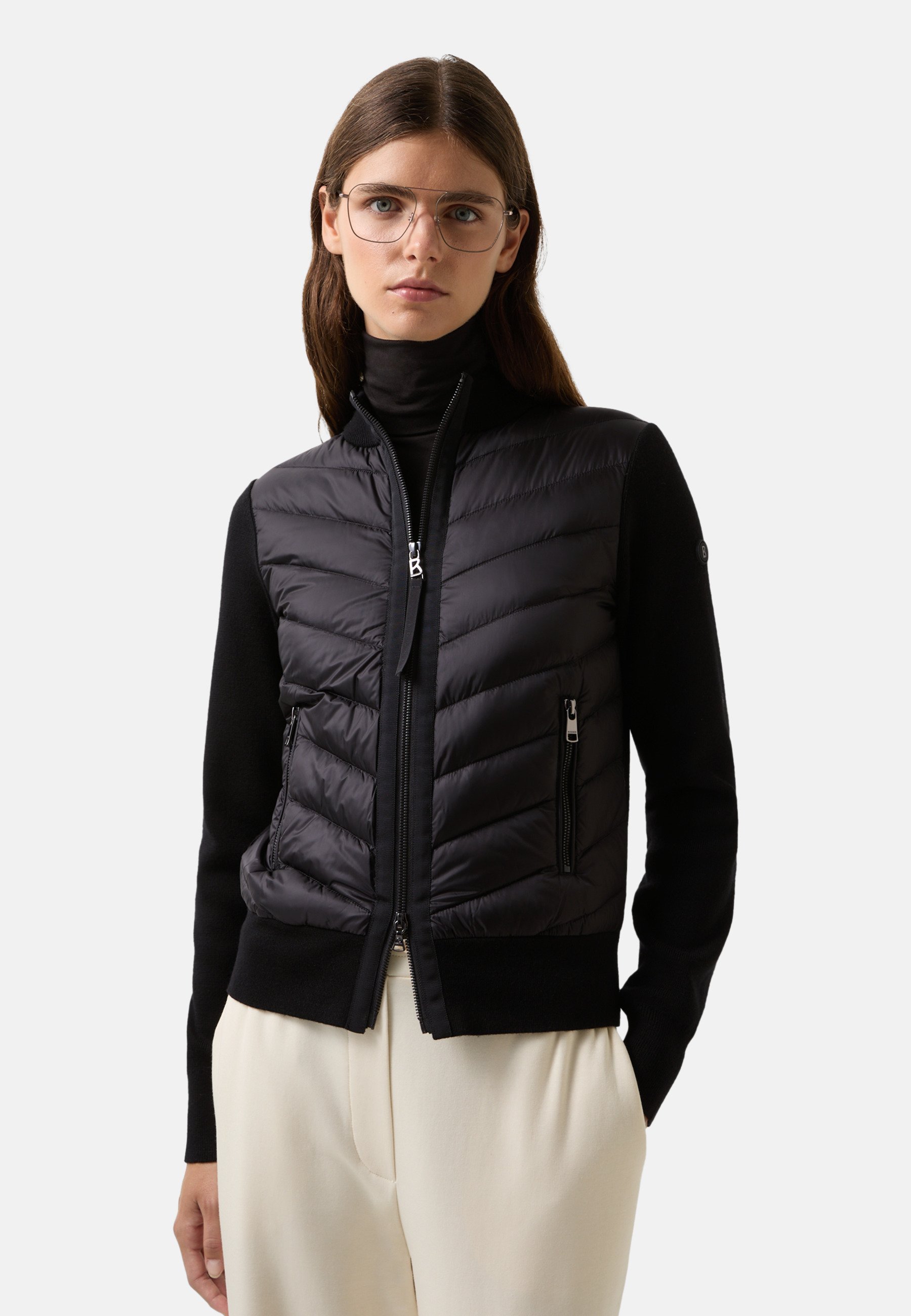 Bogner HYBRID ZILLY - Donsjack - zwart